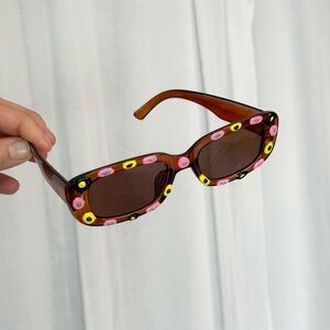 Hand Painted Y2K Candy Dot Sunglasses